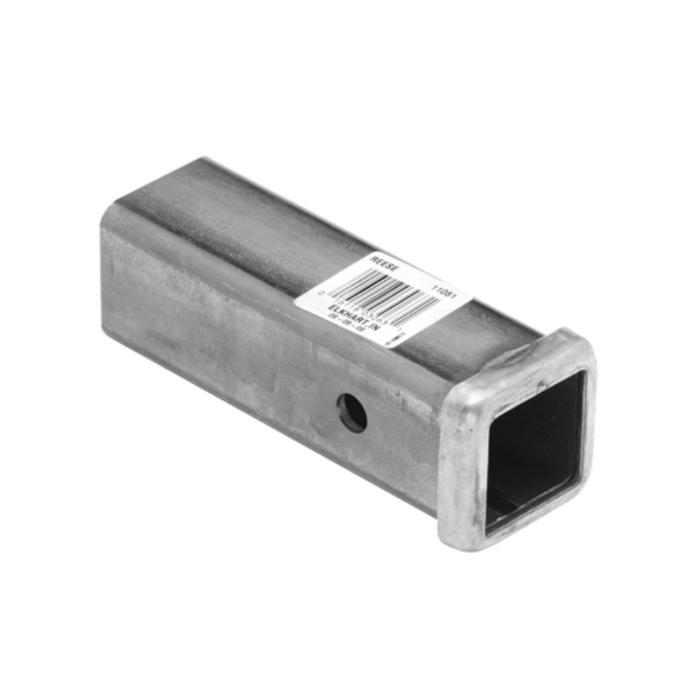 Draw-Tite Receiver Fabrication Part, 2 in. Square Receiver, 8 in. Length, Unpainted Model 11081