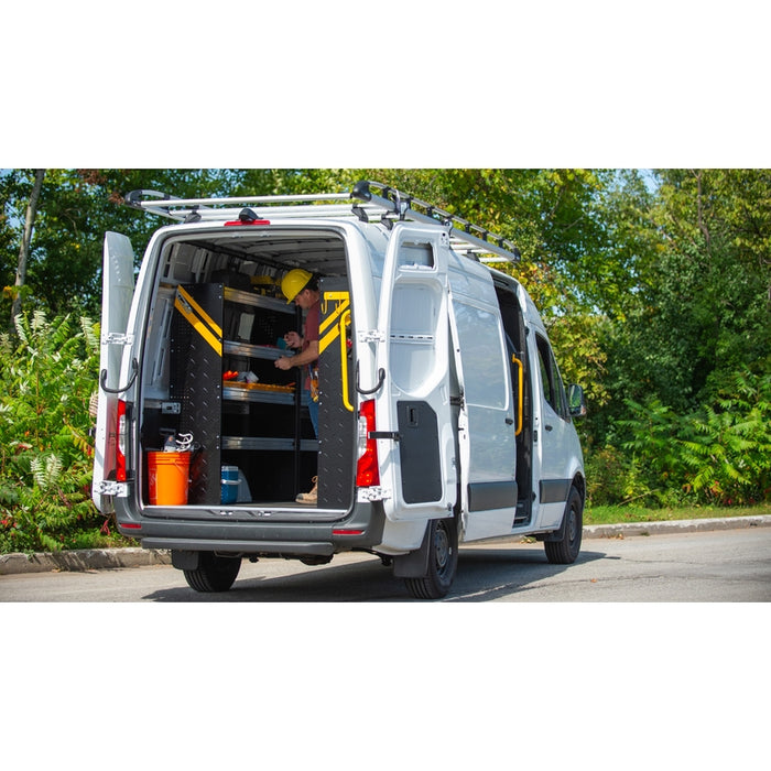 Ranger Design N5 4 Tray Steel Deep Van Shelving for High Roof Vans 20"x96"x62" Model N5-DS96-4