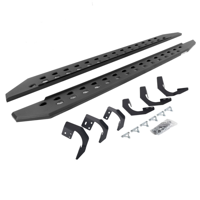 Go Rhino RB20 Slim Line Running Boards with Mounting Brackets Kit Model 69430687SPC