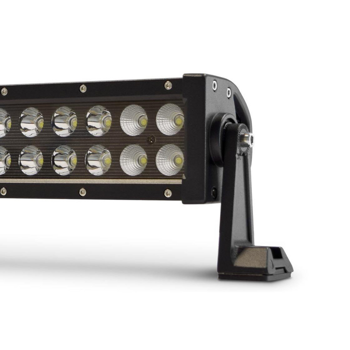 DV8 Offroad 20-Inch Dual Row Led Light Bar With Black Bezel Model BR20E120W3W