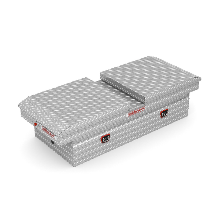 Weather Guard Gull Wing Crossover Box Extra Wide Bright Aluminum 72X30X19.2 Model 114-0-04