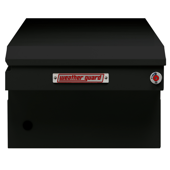 Weather Guard Crossover Tool Box Gloss Black Steel Extra Wide Model # 116-5-04