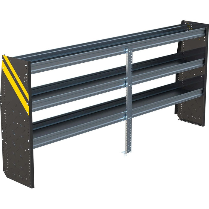 Ranger Design N4 3 Tray Steel Van Shelving for Low Roof Vans 16"x96"x44.5" Model N4-RS96-3