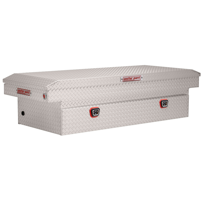 Weather Guard Crossover Tool Box Bright Aluminum Full Size Extra Wide Model # 117-0-04