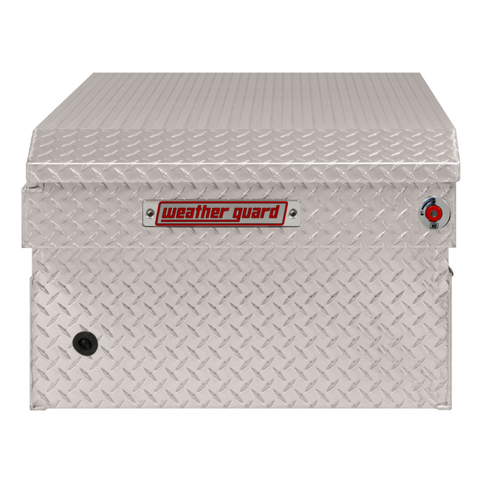 Weather Guard Crossover Tool Box Bright Aluminum Full Size Extra Wide Model # 117-0-04