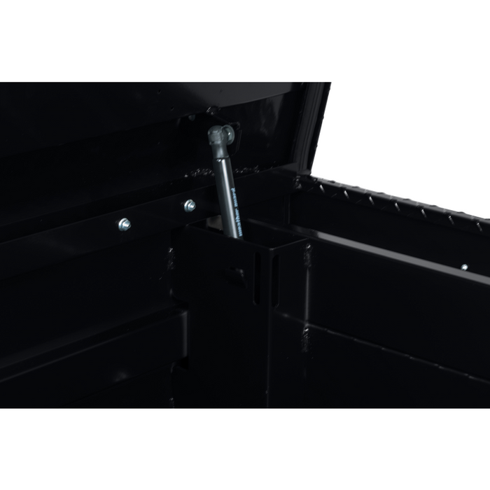 Weather Guard Crossover Tool Box Gloss Black Aluminum Extra Wide Model #117-5-04