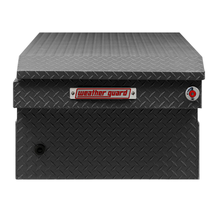 Weather Guard Crossover Tool Box Matte Black Aluminum Extra Wide Model 117-52-04
