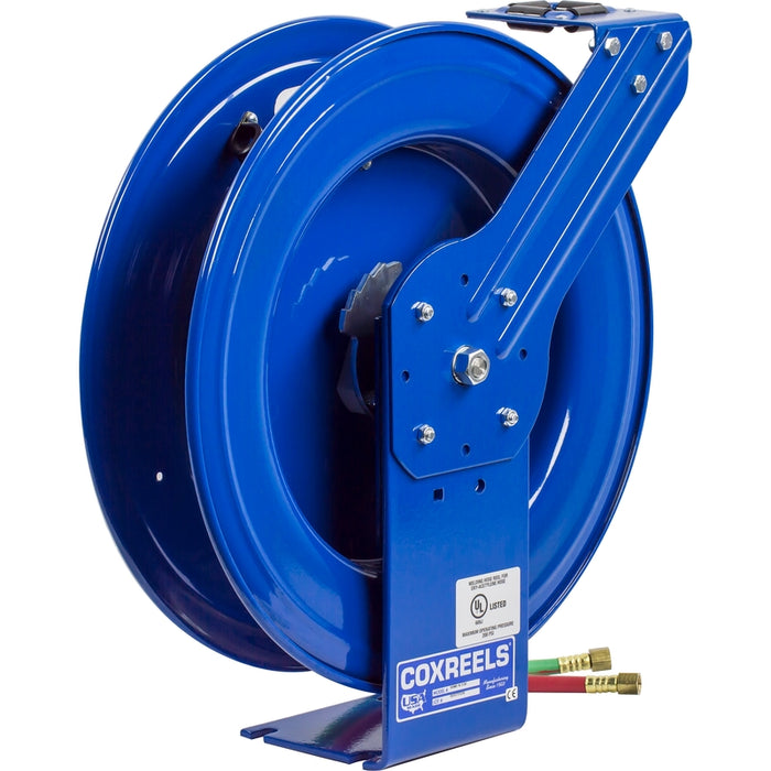 Coxreels SHW Series Spring Driven Welding Hose Reel 1/4 in. x 50 ft. - No Hose 200 PSI T-Grade Model SHWTL-N-150