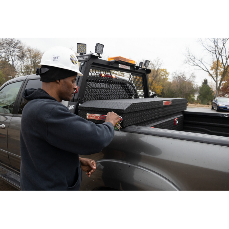 Weather Guard Hex Headache Rack Black Aluminum Model 11906-52-01 ...