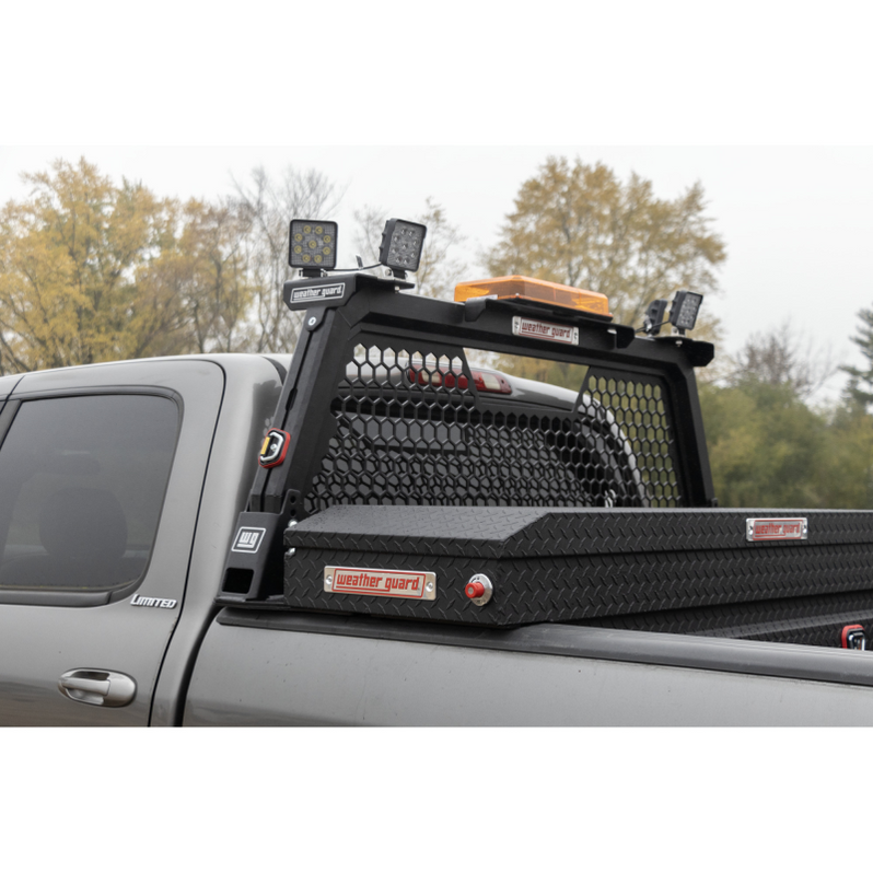 Weather Guard Hex Headache Rack Black Aluminum Model 11906-52-01 ...