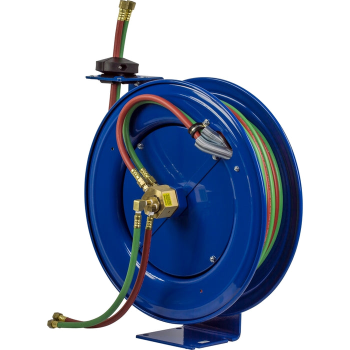 Coxreels SHW Series Spring Driven Welding Hose Reel 1/4 in. x 100 ft. - Hose Included 200 PSI T-Grade Model SHWT-N-1100