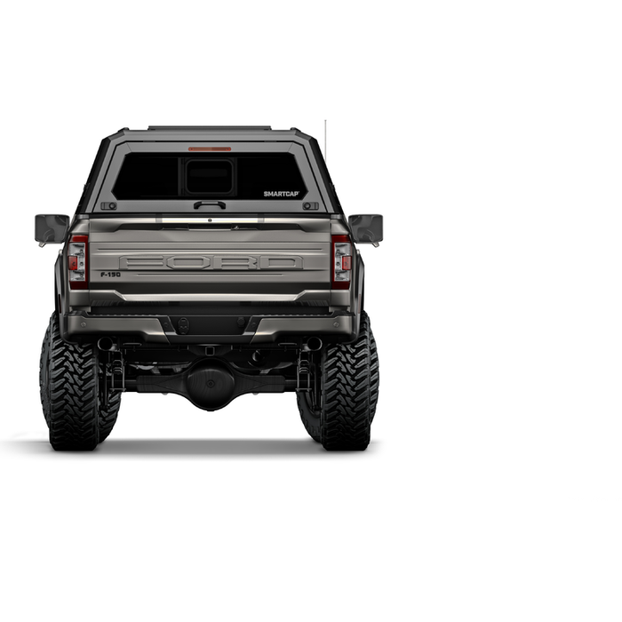 SmartCap Matte Black Truck Bed Cap EVOa Adventure Series w/ Vertical Locks Model EA0318-MB