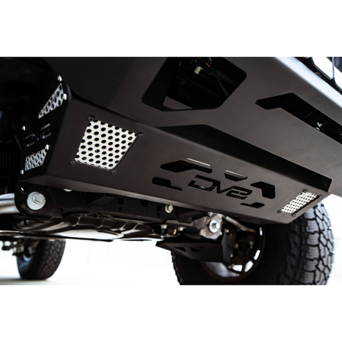 DV8 Offroad 2021-2026 Ford Bronco Steel Front Skid Plate Model SPBR-01
