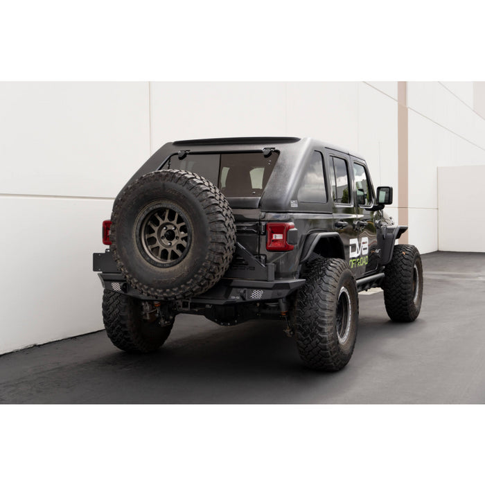 DV8 Offroad 2018-2025 Jeep Wrangler JLU 4-Door Razor Series Fastback Hard Top Model HTJL02-B