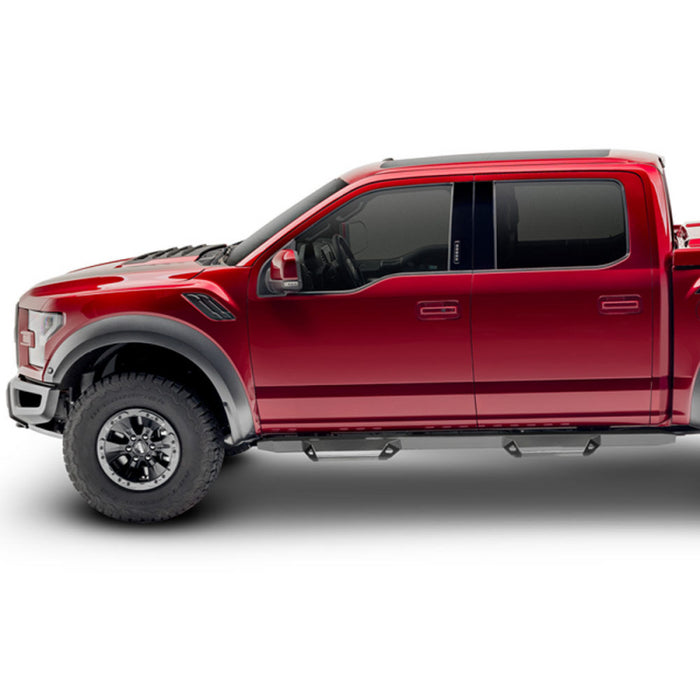 N-Fab Predator Pro Side Steps Textured Black Aluminum Model PRF9984CC-TX