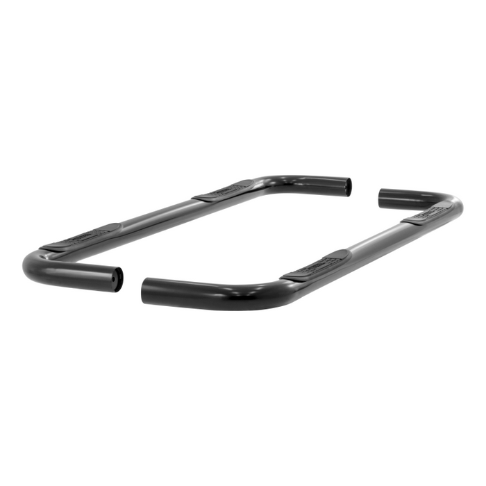 ARIES 3" Round Black Steel Step Nerf Bars Model 204039