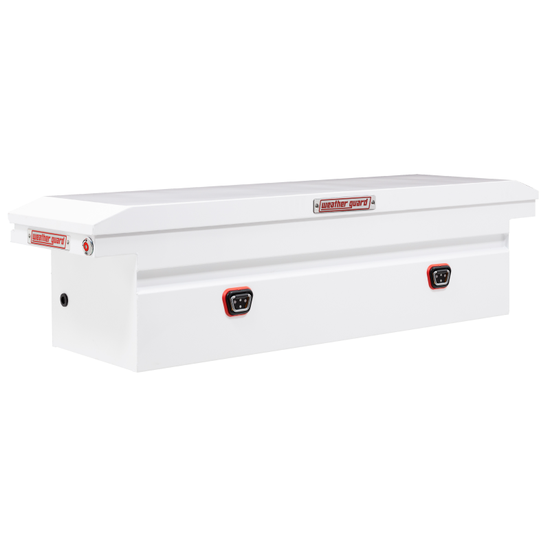 Weather Guard Crossover Tool Box White Steel Full Size Low Profile Mod ...