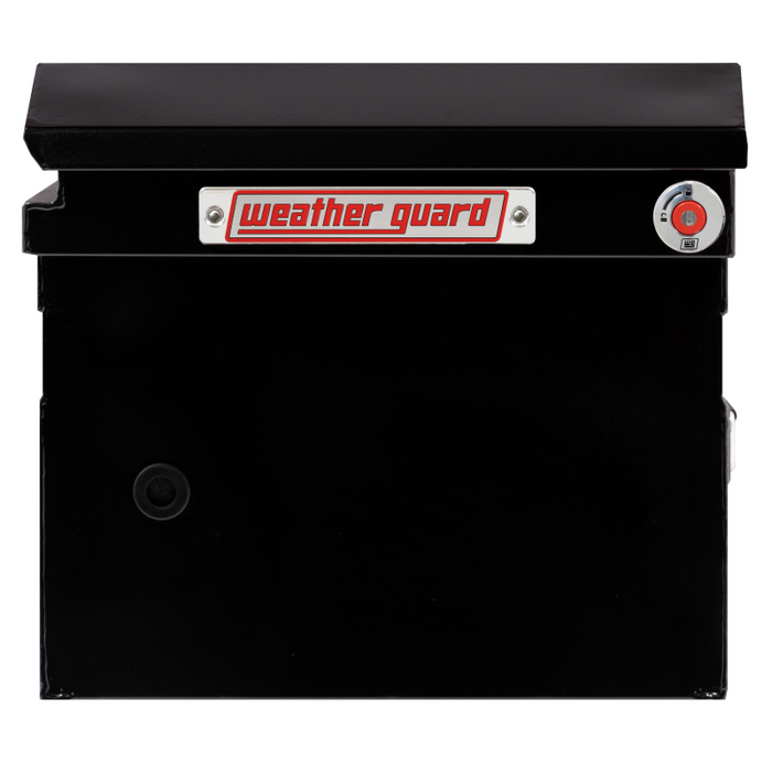 Weather Guard Crossover Tool Box Gloss Black Steel Full Size Low Profile Model # 120-5-04