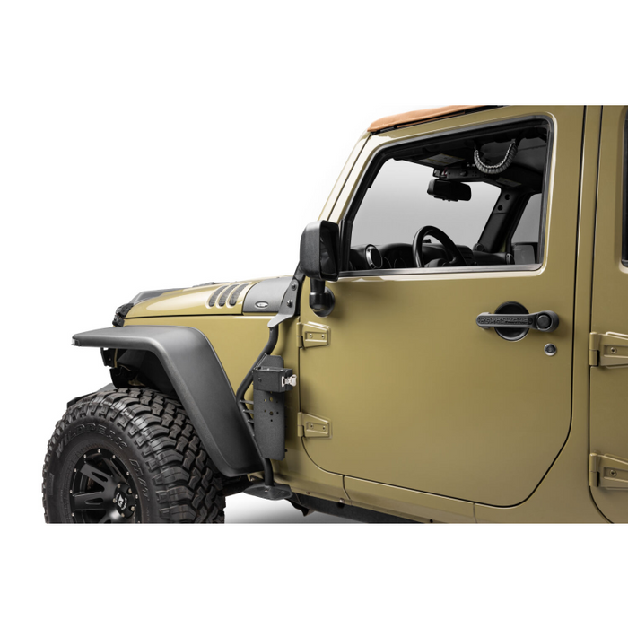 Go Rhino Exterior Hi-Lift Jack Mount with Clamp for Jeep Wrangler JK, JKU Model 701009T