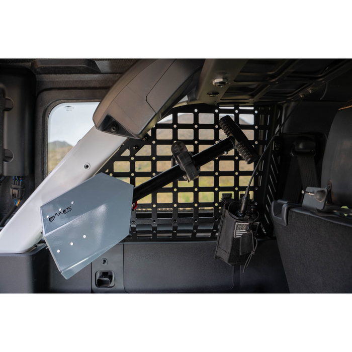 DV8 Offroad 2021-2026 Ford Bronco 4-Door HardTop Only Pocketed Rear Window Molle Panels Model MPBR-08