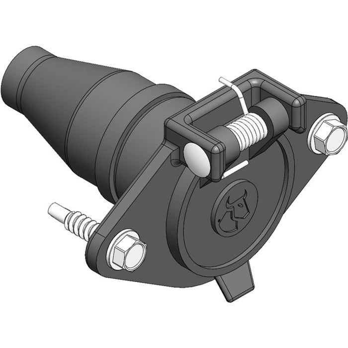 Blue Ox KIT,6 PIN CONNECTOR,BLACK PLASTIC,SINGLE Model BX88413