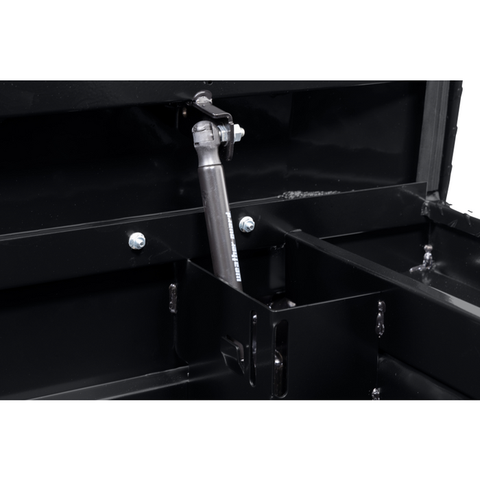 Weather Guard Crossover Tool Box Gloss Black Aluminum Full Size Deep Model # 123-5-04