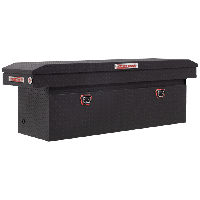 Weather Guard Crossover Tool Box Textured Matte Black Aluminum Full Size Deep Model 123-52-04