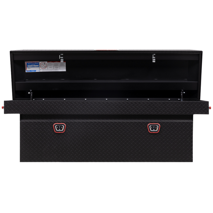 Weather Guard Crossover Tool Box Textured Matte Black Aluminum Full Size Deep Model 123-52-04