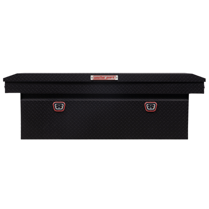 Weather Guard Crossover Tool Box Textured Matte Black Aluminum Full Size Deep Model 123-52-04