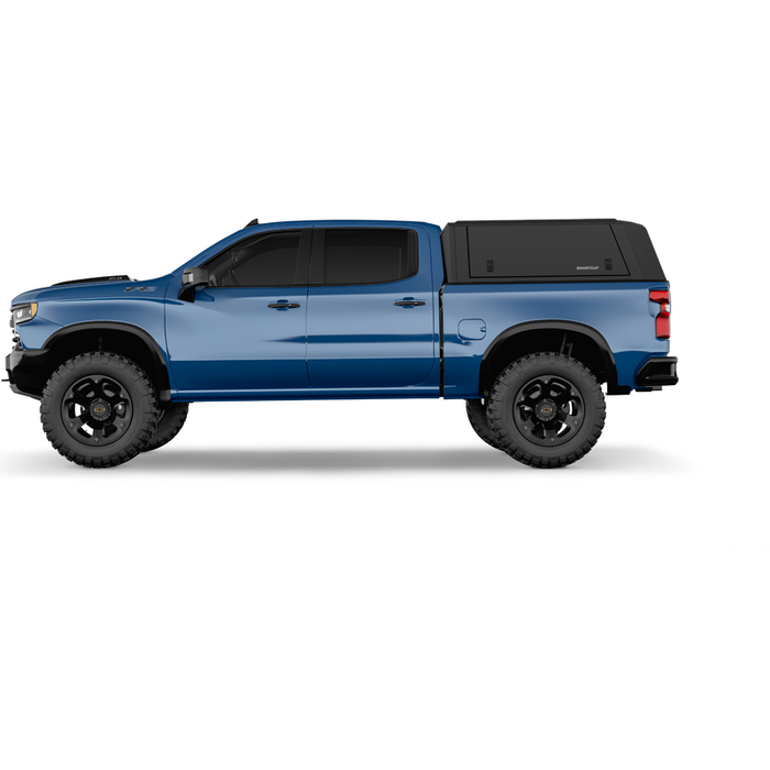 SmartCap Matte Black Truck Bed Cap EVOd Defender Series w/ Vertical Locks Model ED0108-MB