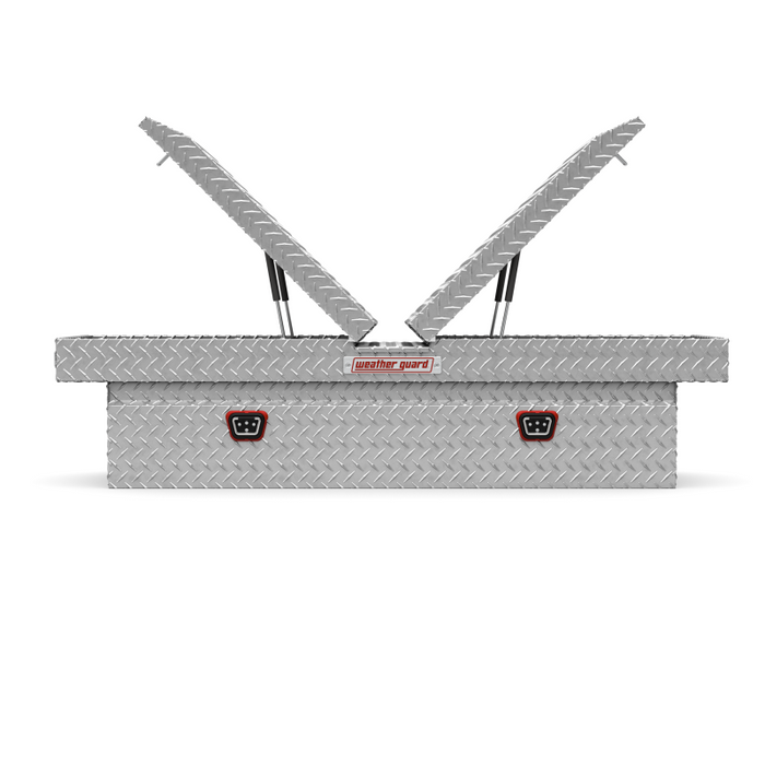 Weather Guard Gull Wing Crossover Box Bright Aluminum 72X22.8X19.2 Model 124-0-04