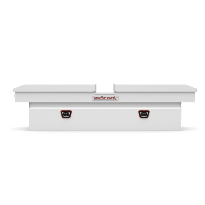Weather Guard Gull Wing Crossover Box White Steel 72X2.8X19.2 Model 125-3-04