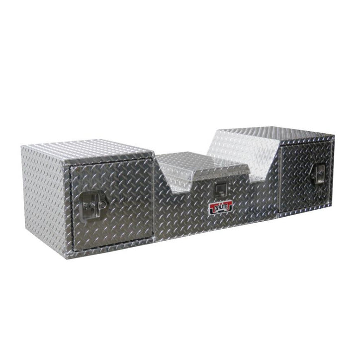 Brute 57" V-Shape 5Th Wheel Rv Box, 1 Lid, 2 Rear Facing Doors Model TB203-57RD