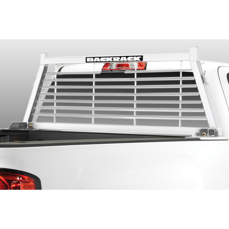 BACKRACK LOUVEREDRACK White 17-24 F250/350/450 SD (Aluminum Body), 99 ...