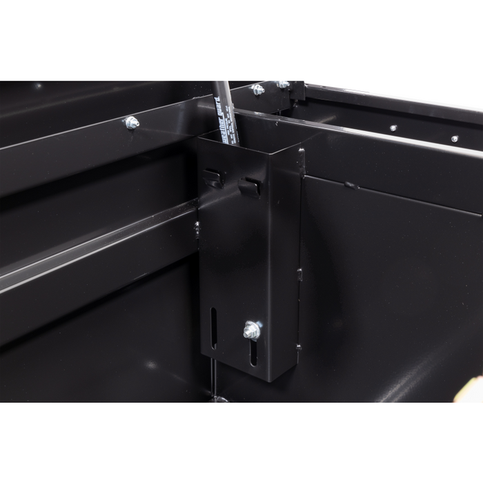 Weather Guard Crossover Tool Box Gloss Black Steel Full Size Deep Model # 128-5-04