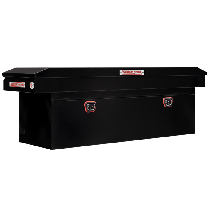 Weather Guard Crossover Tool Box Gloss Black Steel Full Size Deep Model # 128-5-04