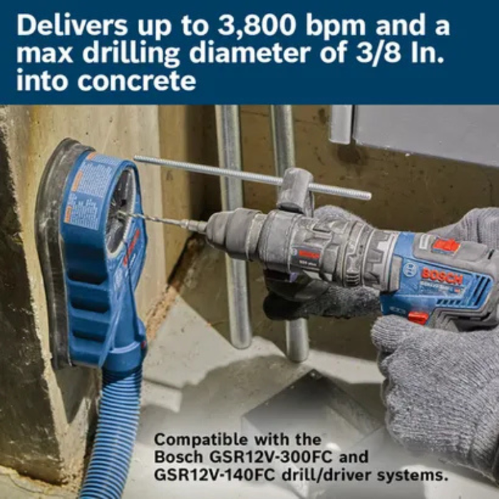 Bosch 12V Max Drill Driver With 5-In-1 Brushless Flexiclick System With (2) 2.0 Ah Batteries Model GSR12V-300FCB22