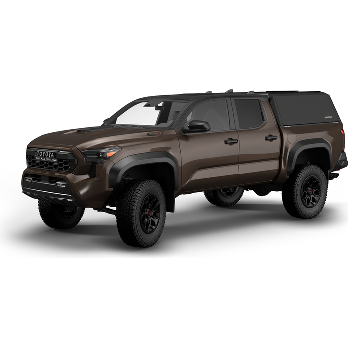 SmartCap Matte Black Truck Bed Cap EVOh Hatchback Series w/ Vertical Locks Model EH1312-MB