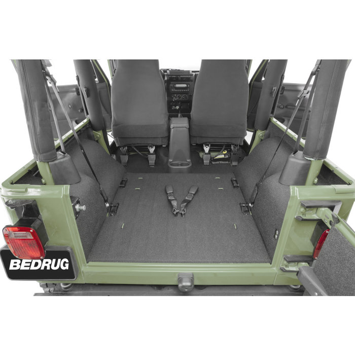 Bedrug Jeep Bedtred Rear 4Pc Cargo Kit (Includes Tailgate Mat) Model BTTJ97R