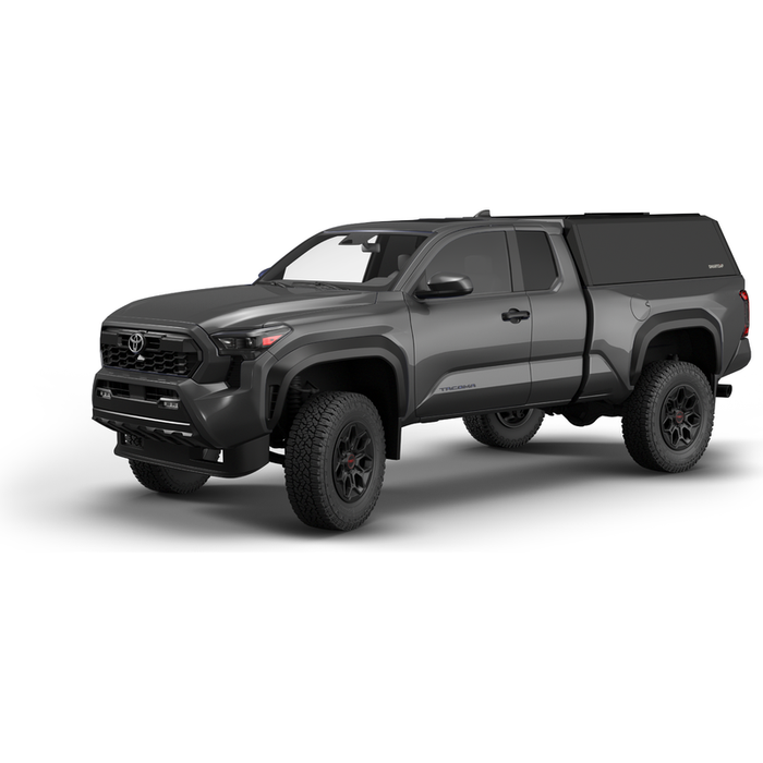 SmartCap Matte Black Truck Bed Cap EVOh Hatchback Series w/ Vertical Locks Model EH1313-MB