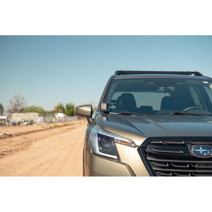 Rago Fabrication 2019-2024 Subaru Forester Ditch Light Brackets Model AC8507701NA