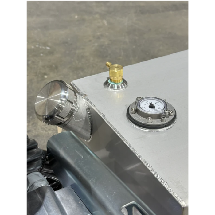 Boyd Welding Stainless Steel 35 Gallon 48x12x18 Tank With GPI 15GPM Pump Driver Side Only Model 13004-SS-DP
