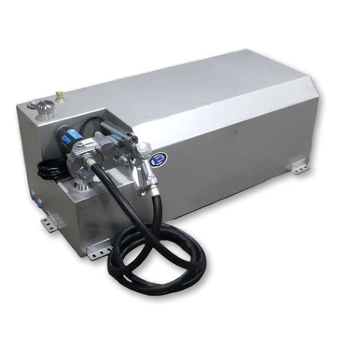 Boyd Welding Stainless Steel 60 Gallon 48x20x17 Tank With GPI 15GPM Pump Driver Side Only Model 13009-SS-DP