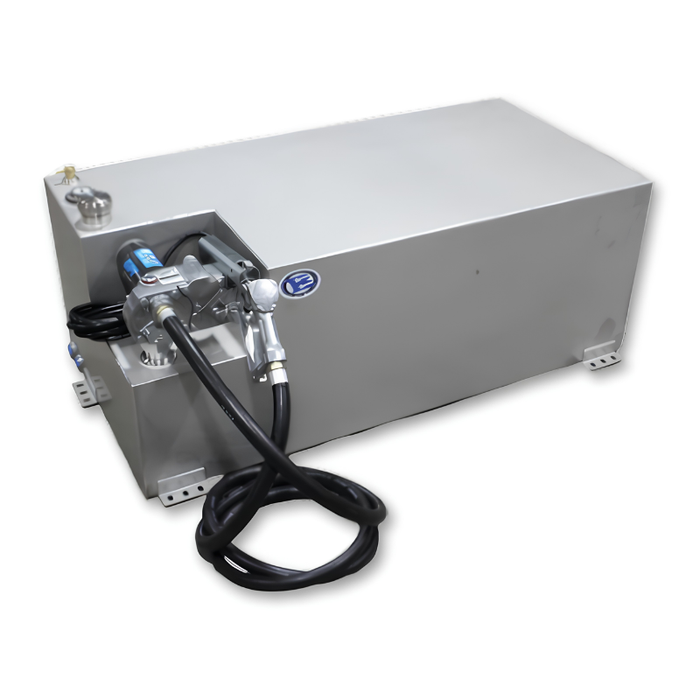 Boyd Welding Stainless Steel 75 Gallon 48x24x18 Tank With GPI 15GPM Pump Driver Side Only Model 13013-SS-DP