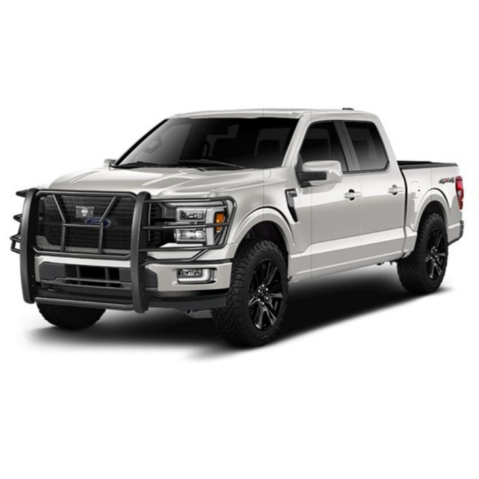 Cattleman HD Truck Accessories Grille Guard Gloss Black Steel 1307B