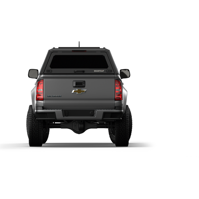 SmartCap Matte Black Truck Bed Cap EVOa Adventure Series w/ Horizontal Locks Model EA0106-MB