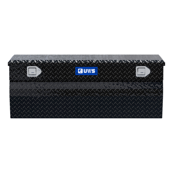 UWS Gloss Black Aluminum 48" Wedge Utility Chest Box Model TBC-48-W-BLK