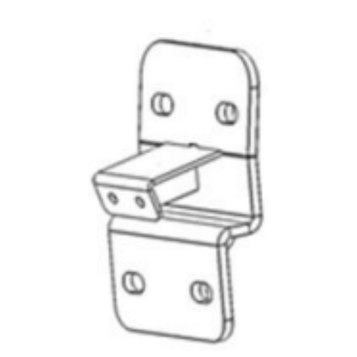 Go Rhino Dominator Xtreme D1 D2 D6 DSS DT Side Steps MOUNTING BRACKETS ONLY Model D64299TK