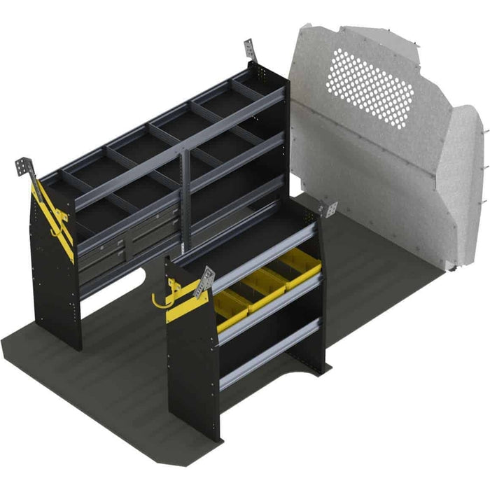 Ranger Design Mobile Service & Plumbing Van Shelving Package for Mercedes Metris All Wheelbase - Single Sliding Door Model MML-16