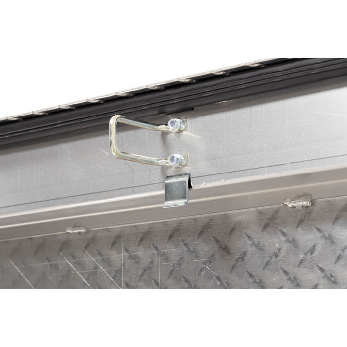 Weather Guard Crossover Tool Box Bright Aluminum Midsize Deep Model # 137-0-04